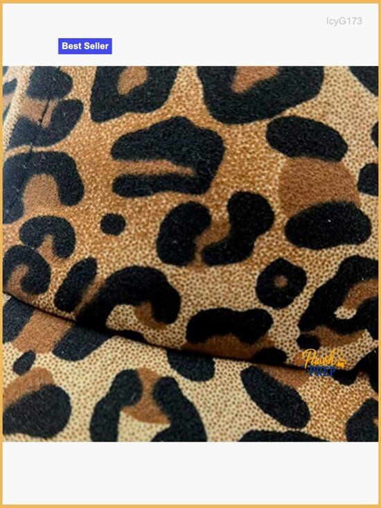 Vintage Leopard Print Baseball Cap - Adjustable Cotton Hat for Outdoor main image 7